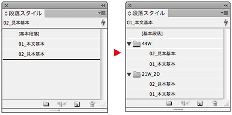 代替レイアウト